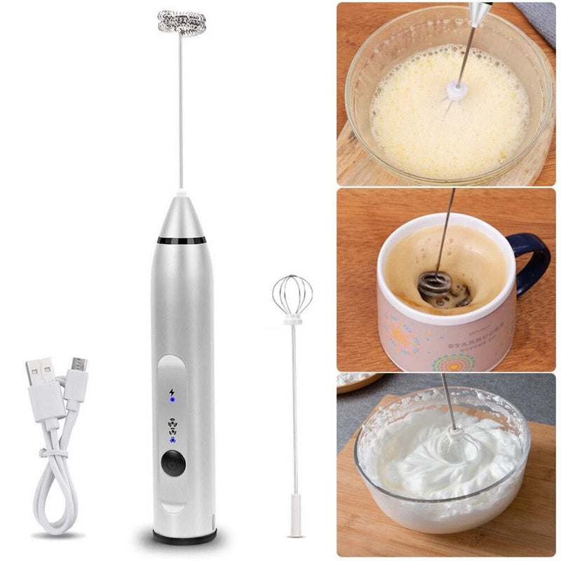 Mixer Elétrico DuoFoam 2 em 1 para Bebidas e Comidas