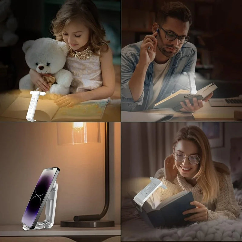 NightPage Luz LED recarregável para Leitura Noturna