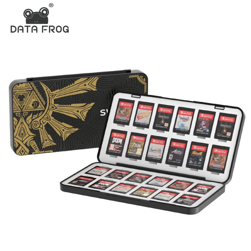 Case de jogos Nintendo Switch DATA FROG