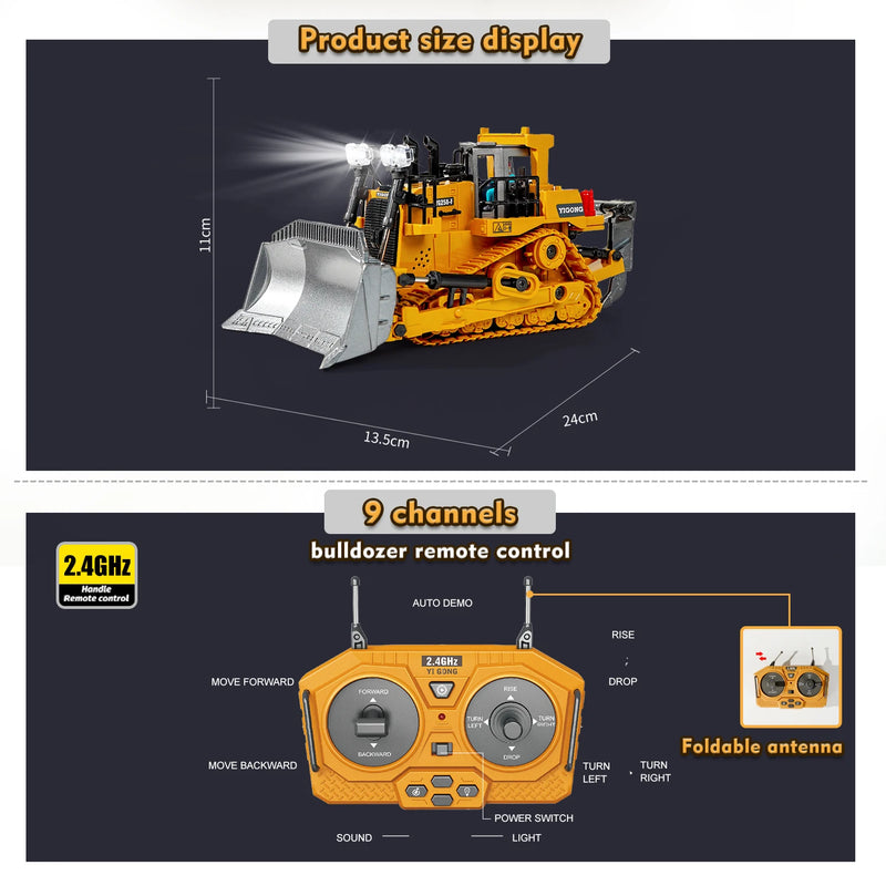 Power Digger - Escavadeira e Caminhões de Controle Remoto